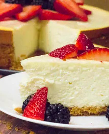 The Best Eggless Cheesecake (New York Style Cheesecake)