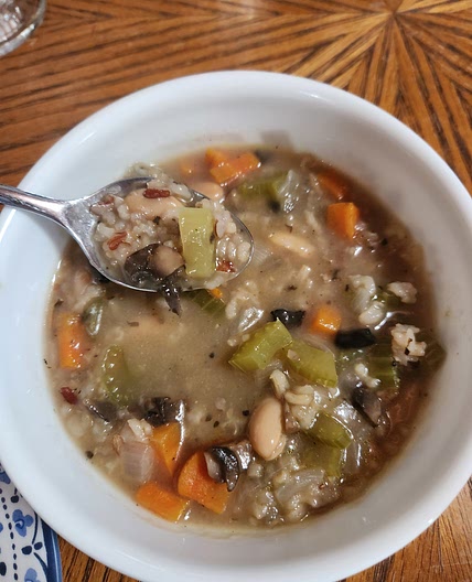 Mushroom & Wild Rice Soup