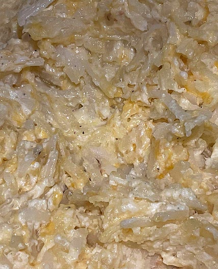 Cheesy Hash Brown Potatoes by PJ