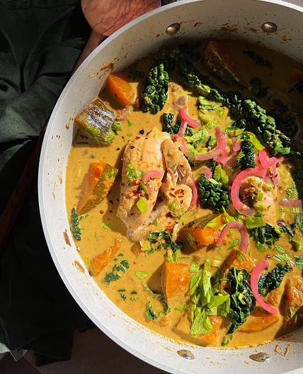 Spicy Snapper & Pumpkin Curry