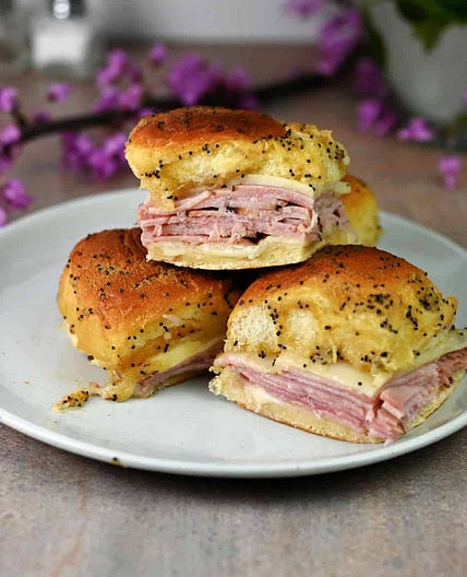 Ham & Cheese Sliders in the Air Fryer