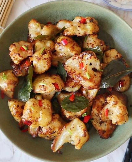 Black pepper cauliflower 