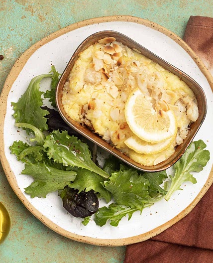 Brandade de poisson blanc aux amandes