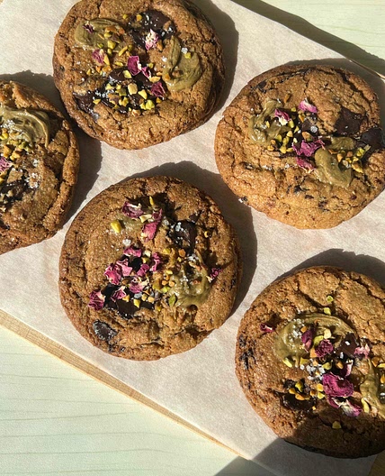 Pistachio cookies