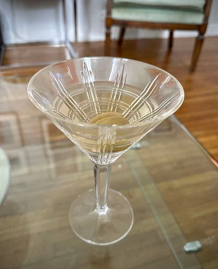 Sara’s perfect dirty martini