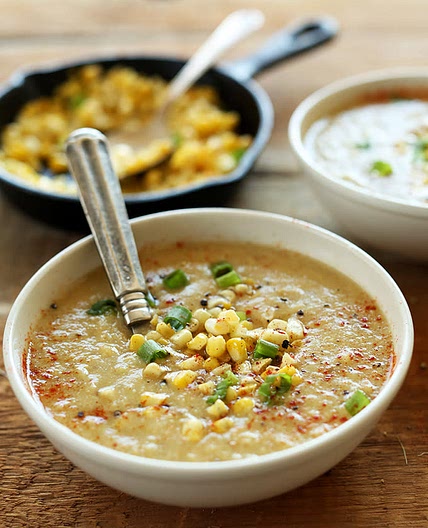 Simple Summer Corn Soup
