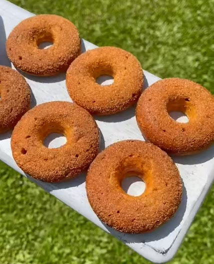Low calorie cinnamon donuts
