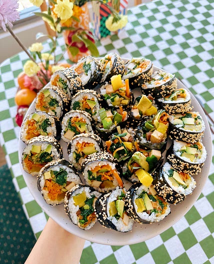 Guide to Making Kimbap (Korean Seaweed Rice Rolls - not sushi!)