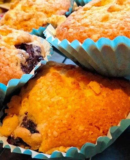blueberry muffins/cakes!