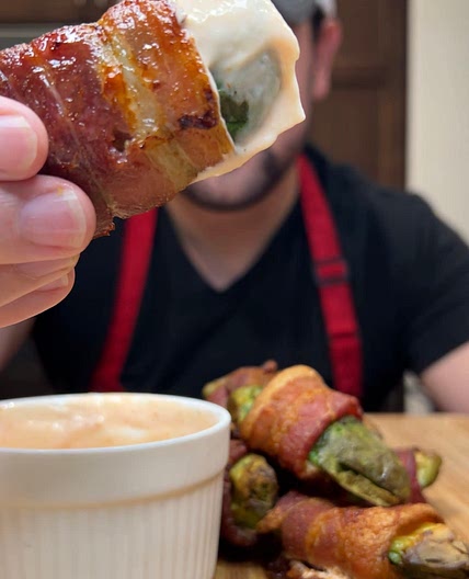 Bacon Wrapped Avocado