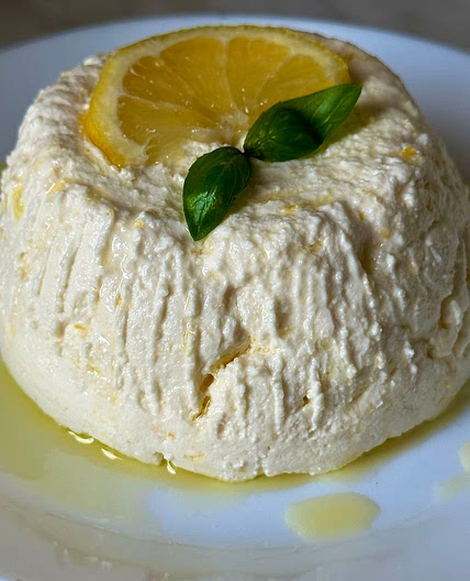 Creamy Lemon Ricotta Cheese 