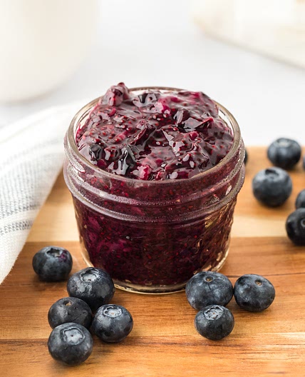 Blueberry Chia Jam - Joy Bauer