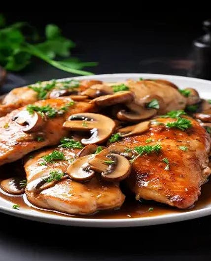 Delicious Chicken Marsala