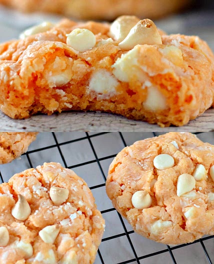 Creamsicle Orange Cookies
