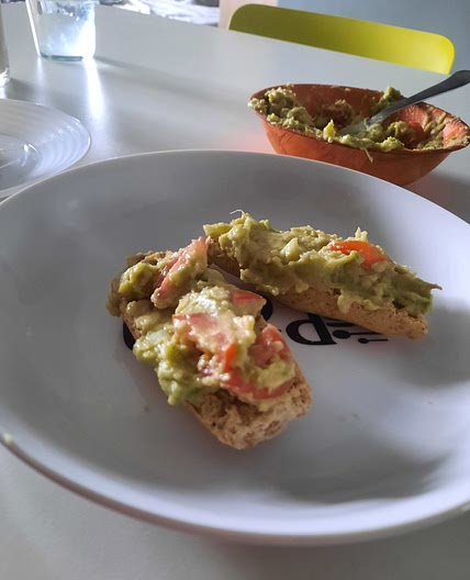 Crackers au Guacamole