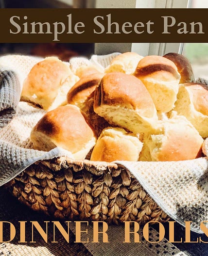Simple & Soft Sheet Pan Dinner Rolls