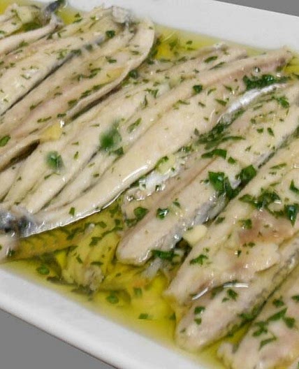 Anchovies Marinated in Vinegar (Boquerones en vinagre)