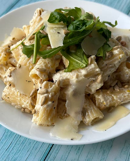Creamy  Lemon Ricotta Pasta 