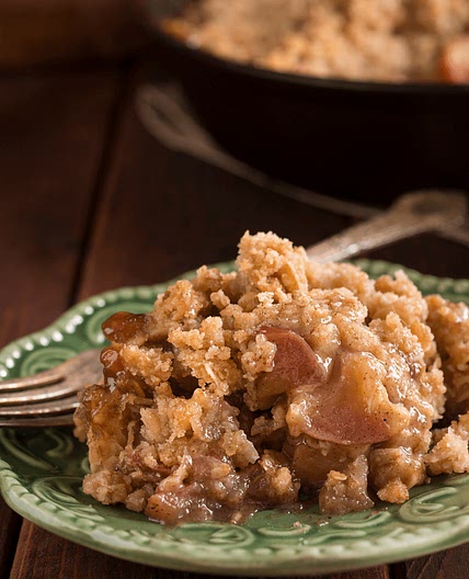 Gluten Free Apple Peach Crumble
