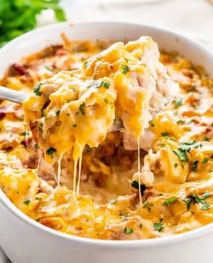 Chicken Bacon Ranch Casserole