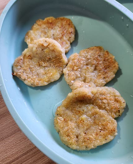 Pancake de banana y avena