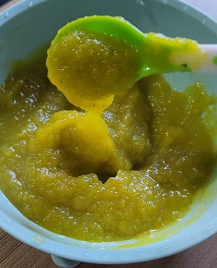 Puré de Calabacin, zapallo y zanahoria