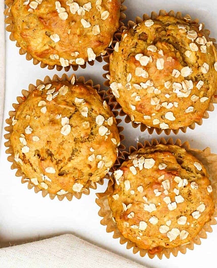 Best Apple Banana Carrot Muffins