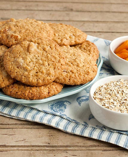 Apricot Oatmeal Cookies