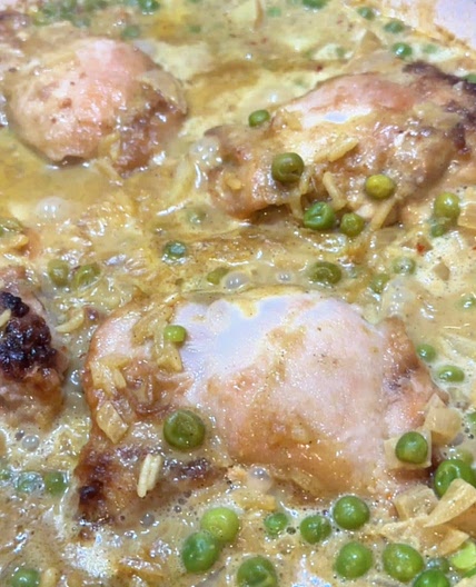 One Pan Chicken Curry