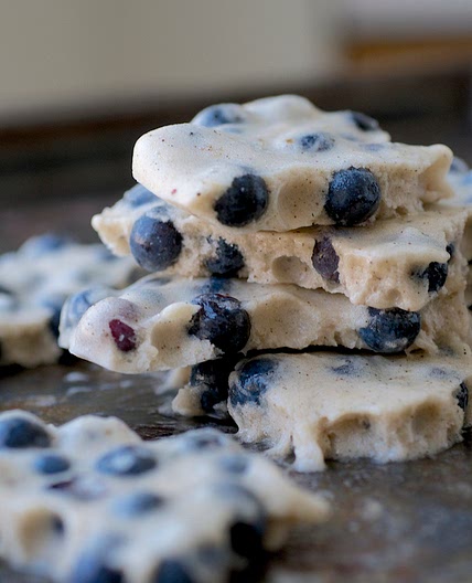 Banana Blueberry Bark
