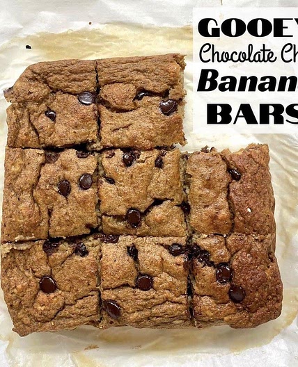 Chocolate Chip Banana Bars