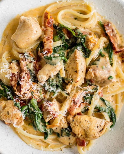 Tuscan Chicken Pasta