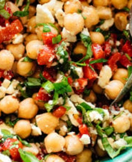 Jessica's Marinated Chickpeas