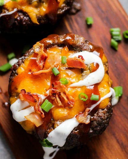 Fully Loaded Burger Bowls