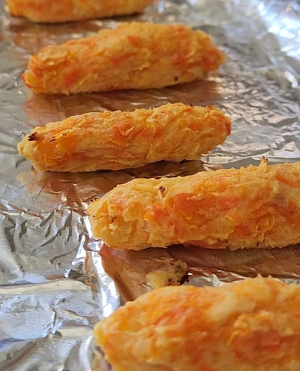 Croquetas de verduras y pollo