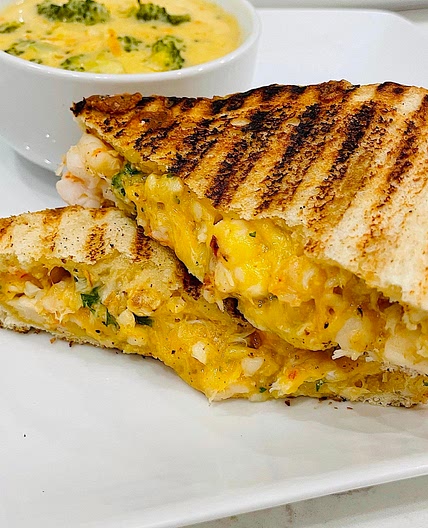 Seafood Grilled Cheese 