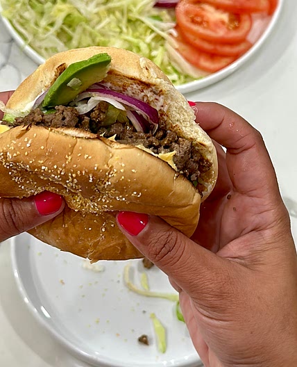 Sloppy burgers