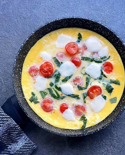 Mini Frittata Caprese