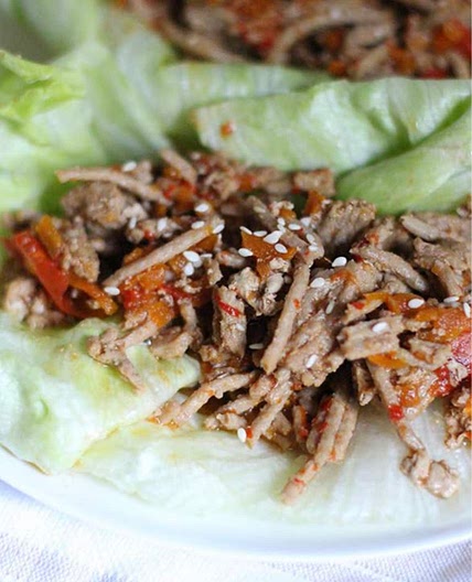 Asian Chicken Lettuce Wraps