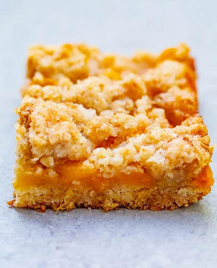 Mango Oatmeal Crumble Bars