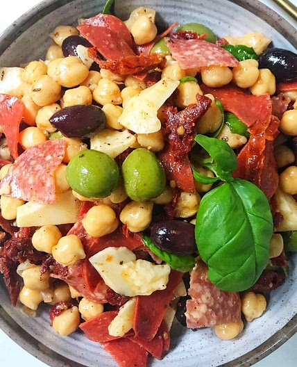 Chickpea Antipasto Salad
