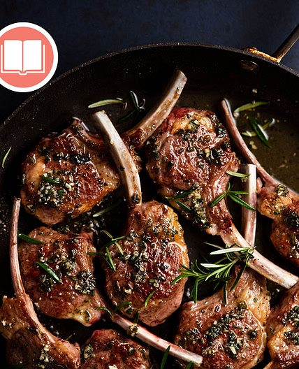 Rosemary Garlic lamb cutlets