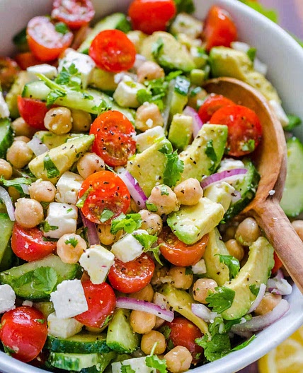 Chickpeas salad