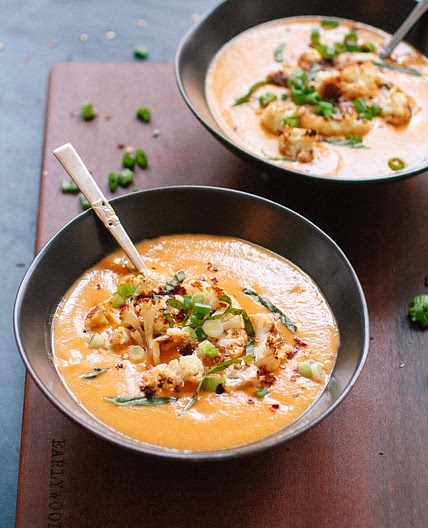Curried Cauliflower Soup