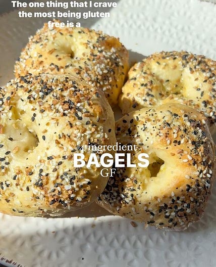 4 ingredient gluten free bagels 😋 been craving bagels recently s