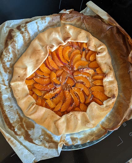 Tarte à l'abricot de Lenaadorable