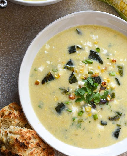 Poblano Corn Chowder
