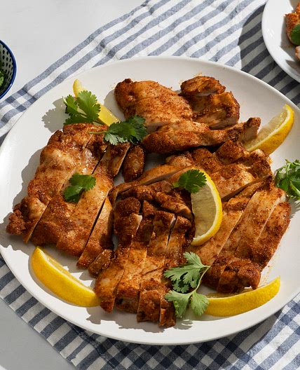 Spice Rubbed Chicken Thighs