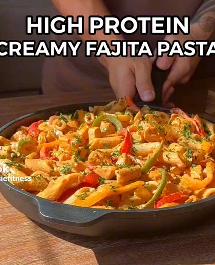 Creamy Fajita Pasta