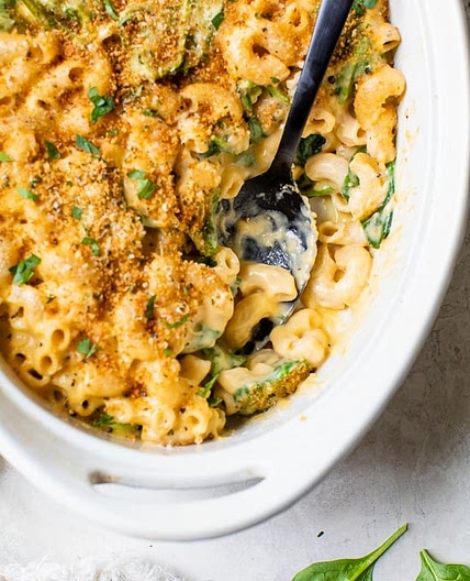 Lighter Baked Macaroni and Cheese